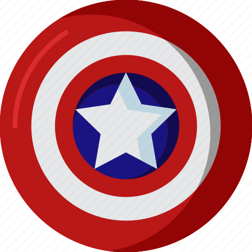 Shield, captain america, 4th july, labors day, election, united states, memorial icon - Download on Iconfinder