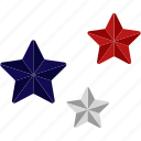 stars, 4th july, labors day, united states, memorial, independence, star