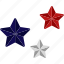 stars, 4th july, labors day, united states, memorial, independence, star 