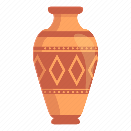 Amphora, crusted, jug, object icon - Download on Iconfinder