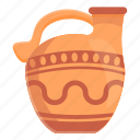amphora, vessel, clay, decorative