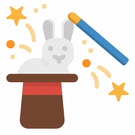 Magic, magician, party, rabbit, show icon - Download on Iconfinder