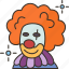 clown, joker, costume, comedian, carnival 