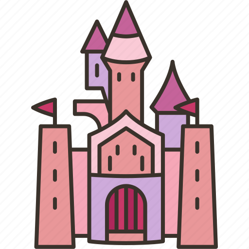 Fairytale, castle, kingdom, theme, amusement icon - Download on Iconfinder