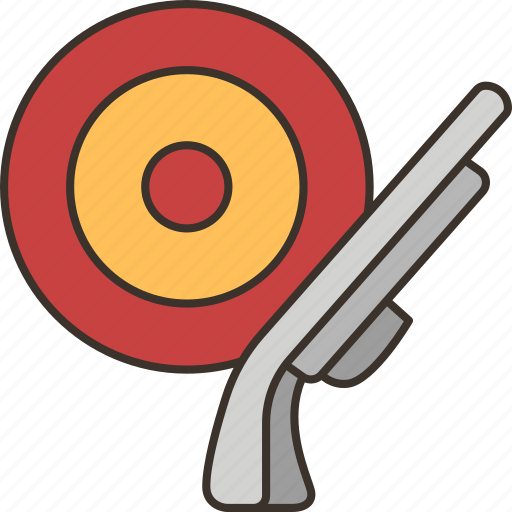 Rifle, range, aiming, shooting, game icon - Download on Iconfinder