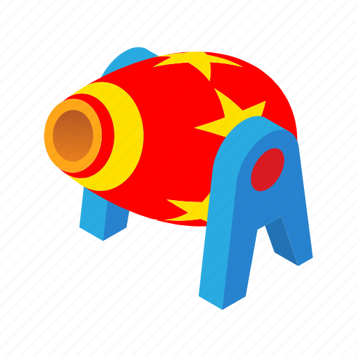 Ball, cannon, cartoon, circus, entertainment, performance, show icon - Download on Iconfinder