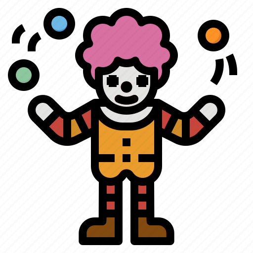 Amusement, circus, clown, funny, park icon - Download on Iconfinder