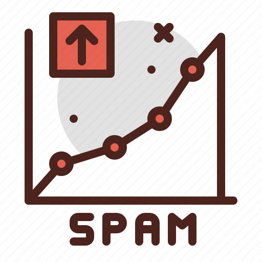 Analyse, increase, spam, statistics, stats icon - Download on Iconfinder
