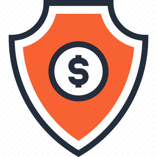 Defense, insurance, money, protection, safety, security, shield icon - Download on Iconfinder