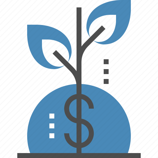 Finance, flower, growth, investment, money, plant, success icon - Download on Iconfinder