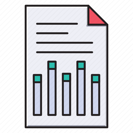 Report, analytic, sheet, graph, chart icon - Download on Iconfinder