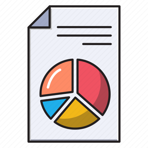 Report, document, sheet, graph, file icon - Download on Iconfinder
