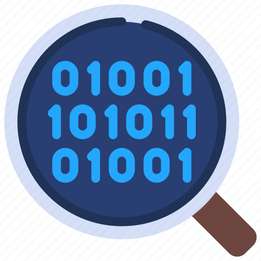 Analyse, binary, analytical, data, info, analysis icon - Download on Iconfinder