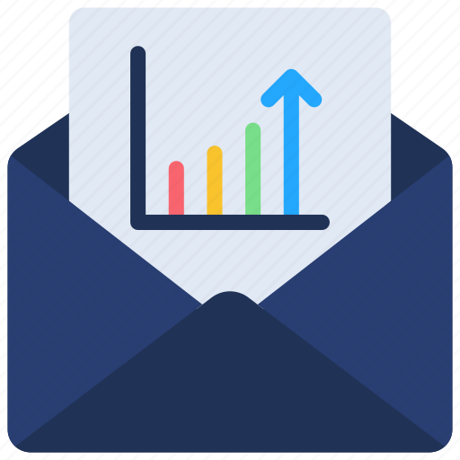 Bar, chart, email, analytical, data, mail icon - Download on Iconfinder