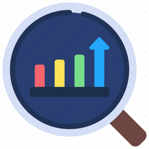 Search, bar, chart, data, analytical, research icon - Download on Iconfinder