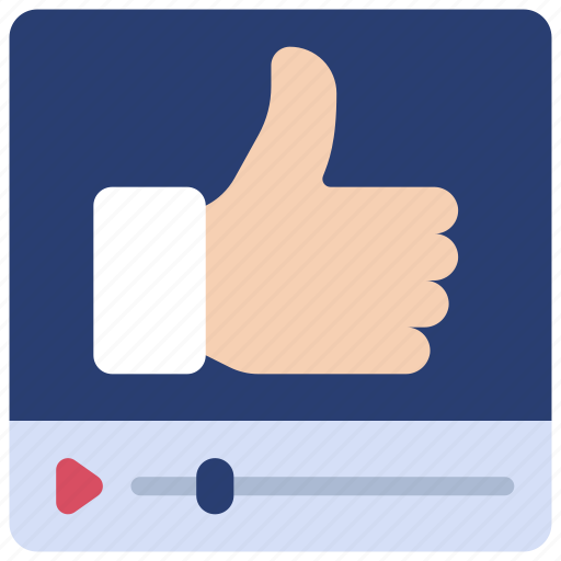Video, likes, analytical, data, like, liked icon - Download on Iconfinder