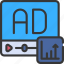 advert, analytical, data, advertising, ad 