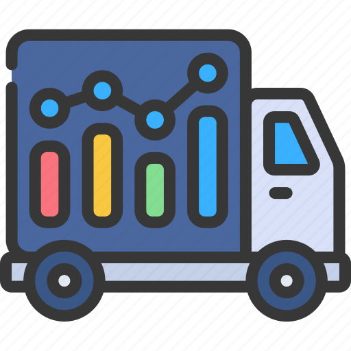Logistics, data, analytical, delivery, deliver icon - Download on Iconfinder