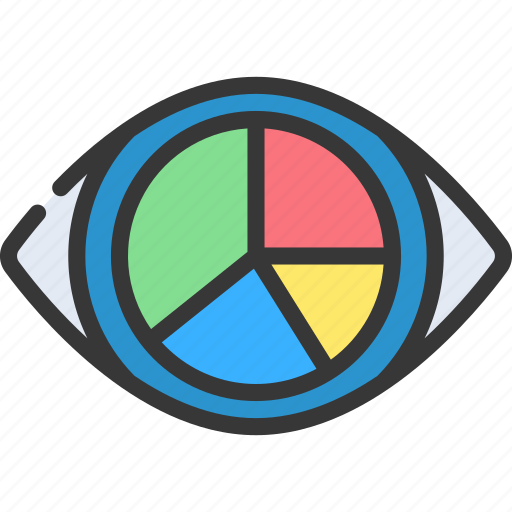 Pie, chart, eye, analytical, data, charts icon - Download on Iconfinder