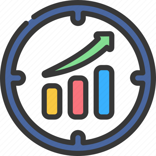 Target, profit, chart, analytical, data, money icon - Download on Iconfinder