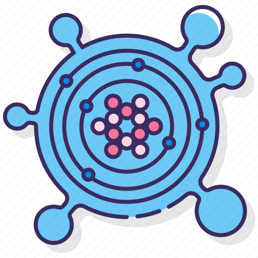 Bacteria, based, carbon, organism icon - Download on Iconfinder