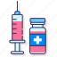 cure, injection, medicine, vaccination 
