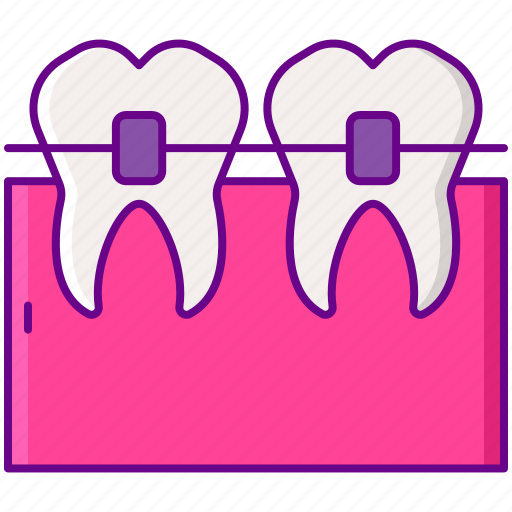 Teeth, braces, correction icon - Download on Iconfinder