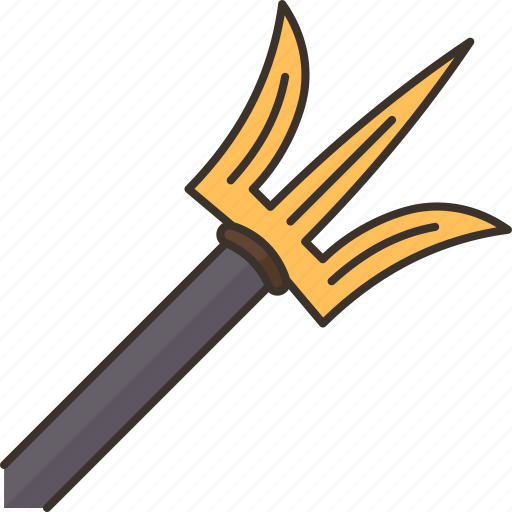 Trident, poseidon, spear, weapon, myth icon - Download on Iconfinder