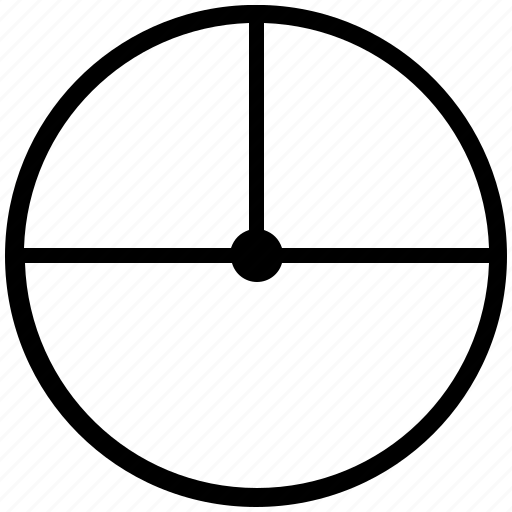 Center, circle, diameter, geometry, radius, round icon - Download on Iconfinder