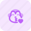 monkey, blowing, a, kiss, emoticons, animal 