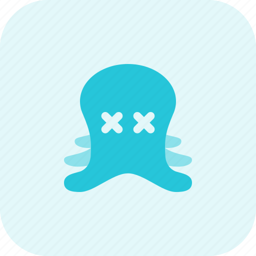 Octopus, death, emoticons, animal icon - Download on Iconfinder