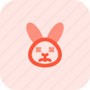 rabbit, sad, death, emoticons, animal