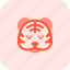 tiger, pensive, emoticons, animal 