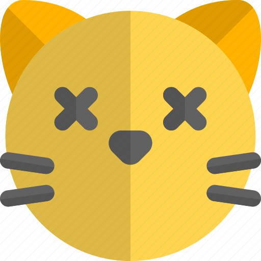 Cat, death, emoticons, animal icon - Download on Iconfinder