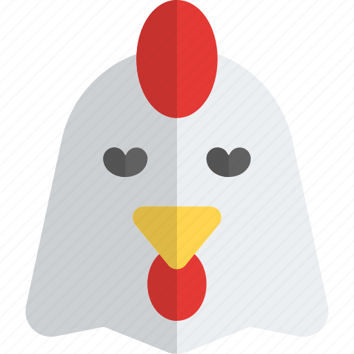 Chicken, sad, face, emoticons, animal icon - Download on Iconfinder