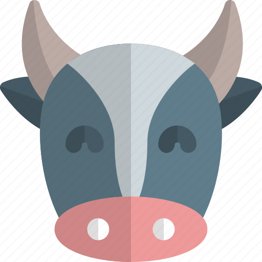 Cow, smiling, emoticons, animal icon - Download on Iconfinder