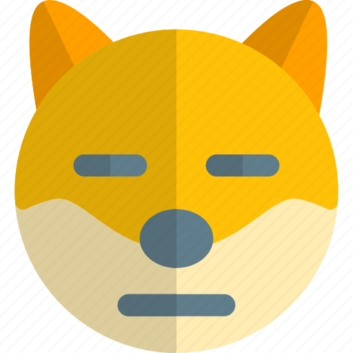 Dog, meh, emoticons, animal icon - Download on Iconfinder