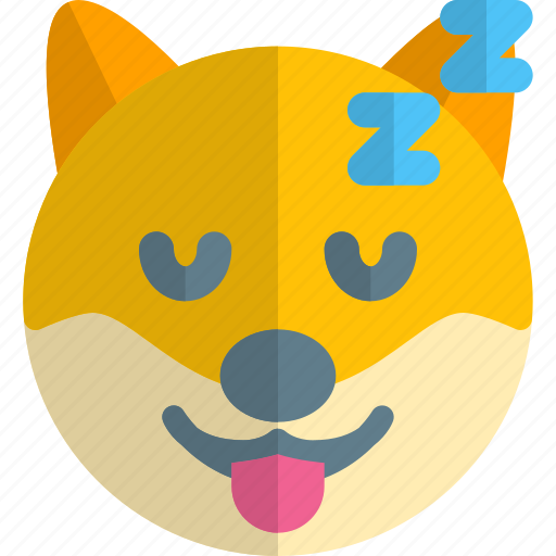 Dog, sleeping, emoticons, animal icon - Download on Iconfinder