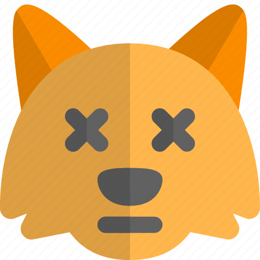 Fox, death, emoticons, animal icon - Download on Iconfinder