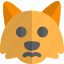 fox, frowning, emoticons, animal 