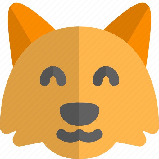 Fox, smile, emoticons, animal icon - Download on Iconfinder