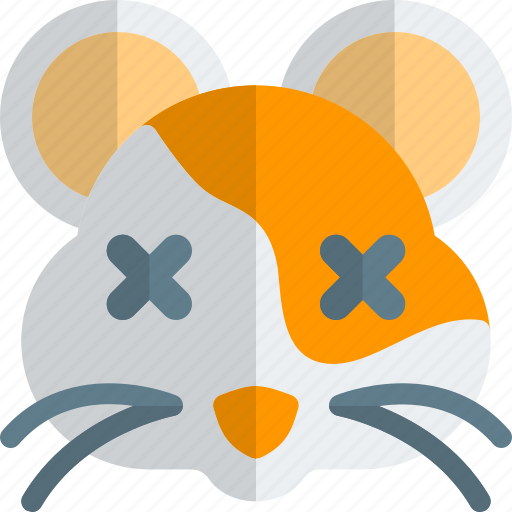Hamster, death, emoticons, animal icon - Download on Iconfinder