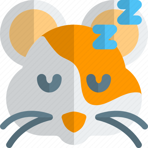 Hamster, sleeping, emoticons, animal icon - Download on Iconfinder