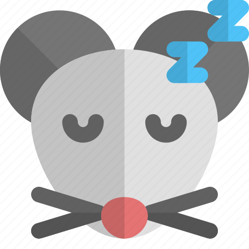 Mouse, sleeping, emoticons, animal icon - Download on Iconfinder