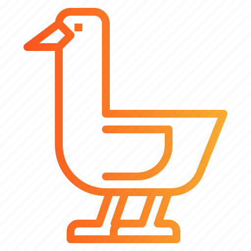 Animal, goose, poultry, wildlife icon - Download on Iconfinder