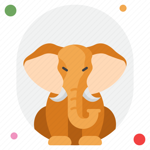 Elephant, wildlife, animal, nature, mammal, wild, trunk icon - Download on Iconfinder