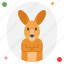 kangaroo, australia, nature, australian, wildlife, marsupial, mammal, animal 