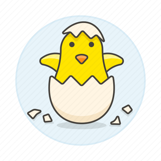 Animal, baby, birds, brood, chick, egg, fauna icon - Download on Iconfinder