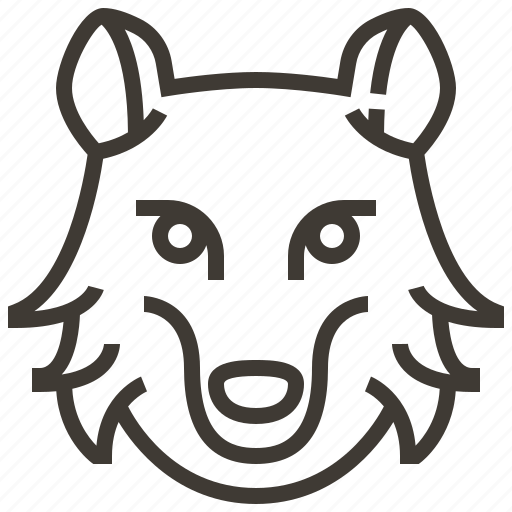 Animal, face, fox, head, wolf icon - Download on Iconfinder