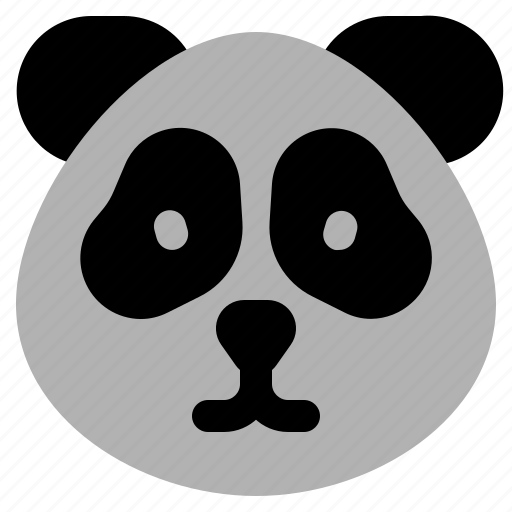 Panda, animal, wildlife, zoo, ecosystem icon - Download on Iconfinder